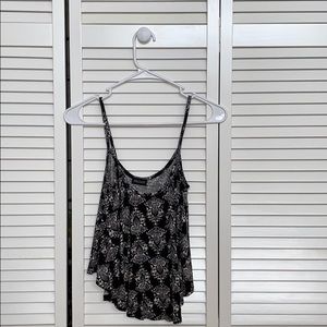 Patterned Sleeveless Women's Top